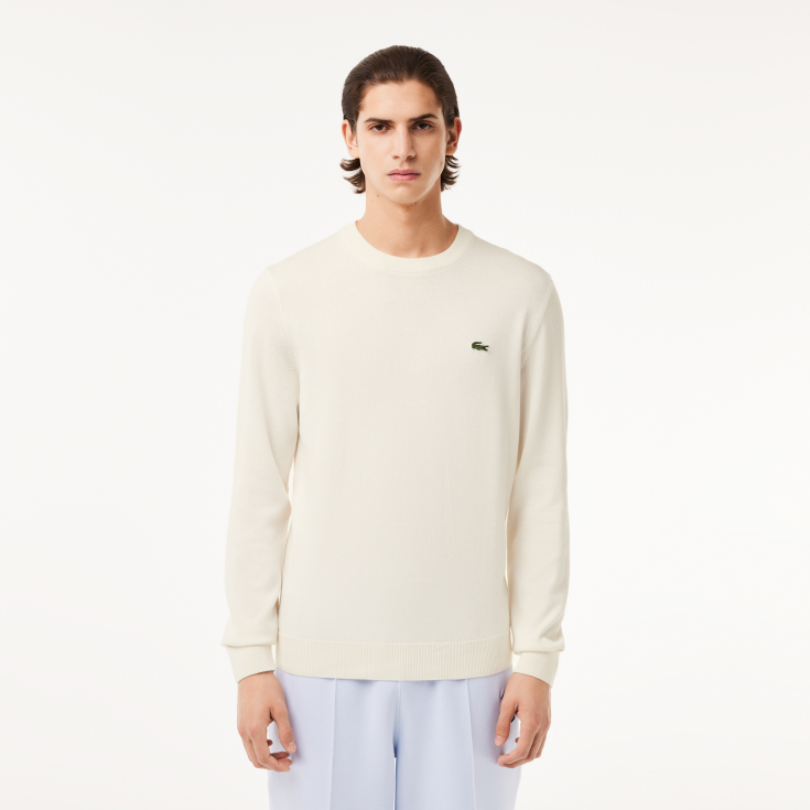Мужской свитер Lacoste из органического хлопка Мужской свитер Lacoste из органического хлопка