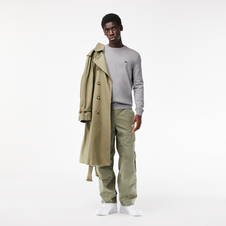 Мужской свитер Lacoste из органического хлопка Мужской свитер Lacoste из органического хлопка