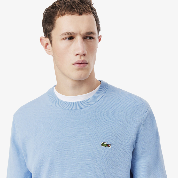 Мужской свитер Lacoste из органического хлопка Мужской свитер Lacoste из органического хлопка