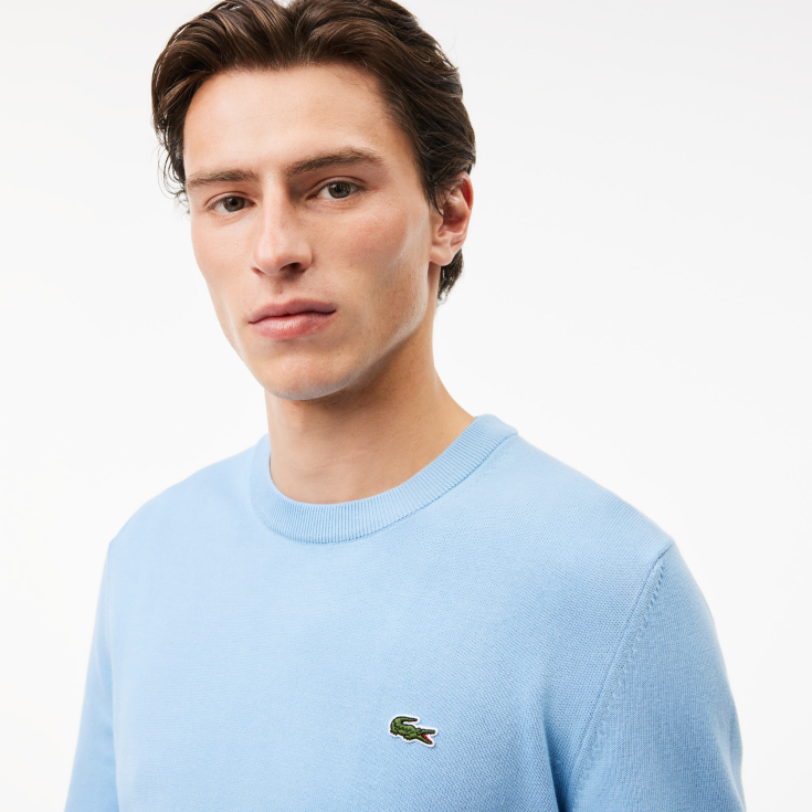 Мужской свитер Lacoste из органического хлопка Мужской свитер Lacoste из органического хлопка