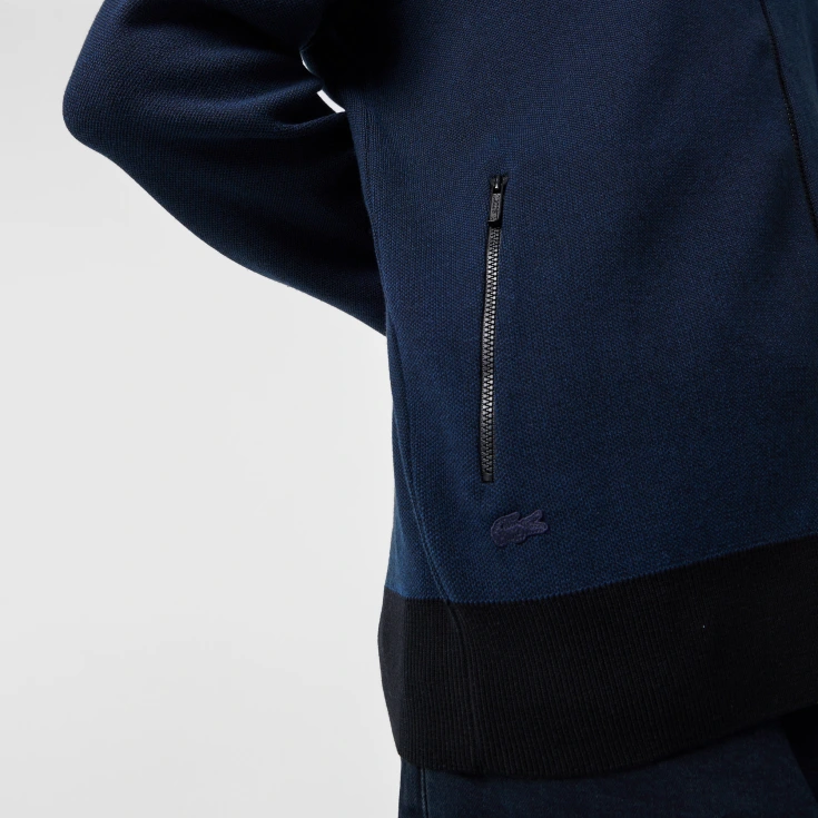 Мужской свитер Lacoste на молнии Мужской свитер Lacoste на молнии