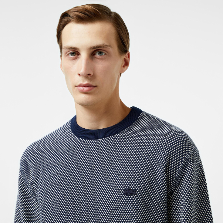 Мужской свитер Lacoste Relaxed Fit Мужской свитер Lacoste Relaxed Fit