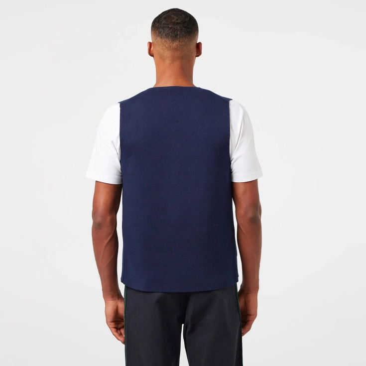 Мужская хлопковая жилетка Lacoste Classic Fit Мужская хлопковая жилетка Lacoste Classic Fit