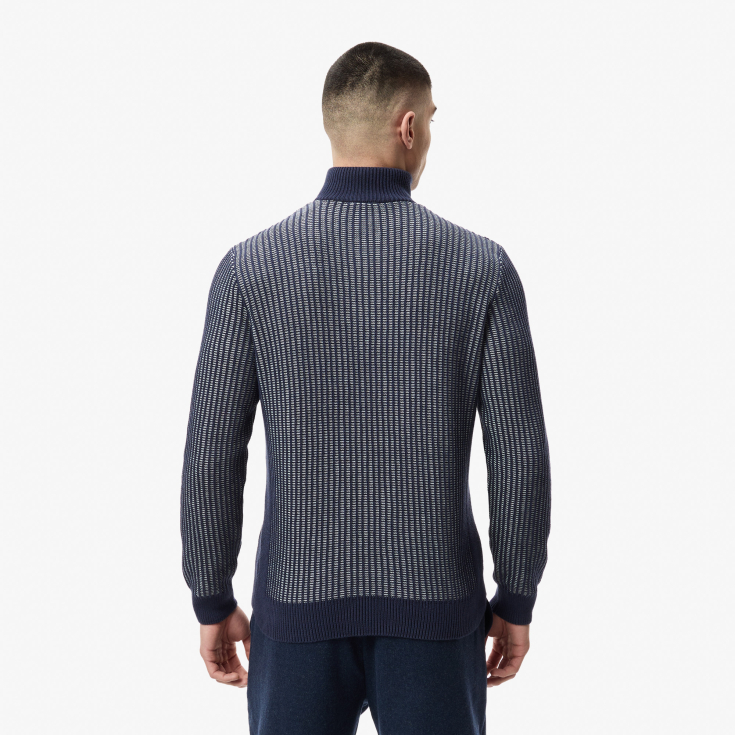 Мужской свитер Lacoste с высоким воротом на молнии CLASSIC FIT Мужской свитер Lacoste с высоким воротом на молнии CLASSIC FIT