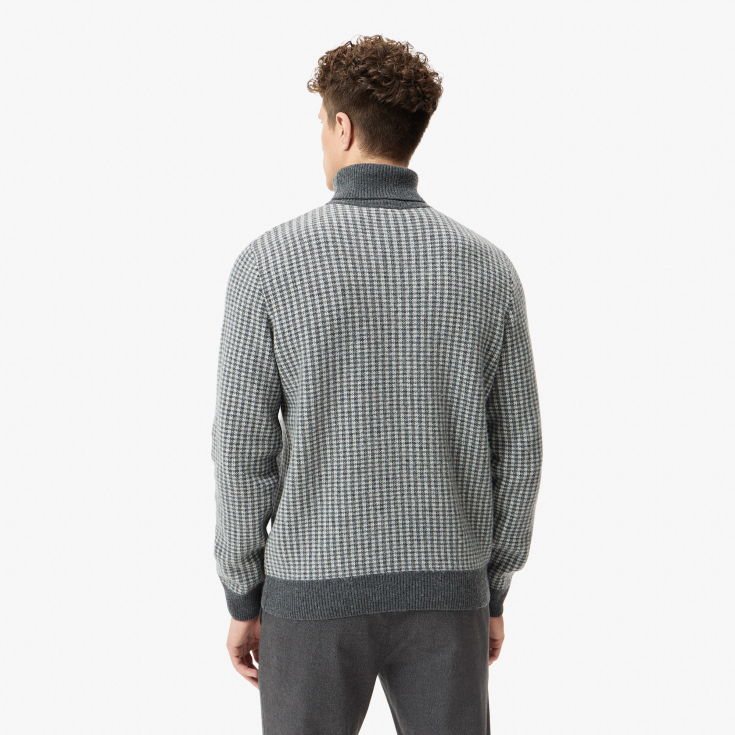 Мужской свитер Lacoste с высоким воротом CLASSIC FIT Мужской свитер Lacoste с высоким воротом CLASSIC FIT