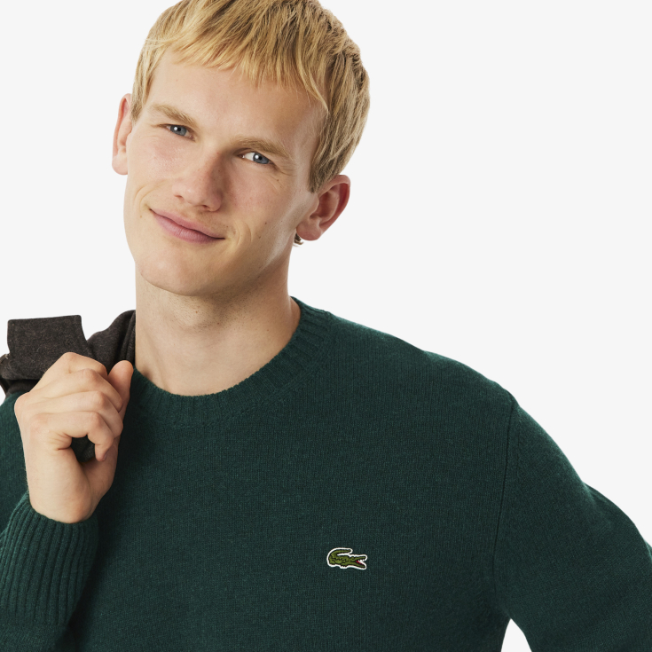 Мужской шерстяной свитер Lacoste Мужской шерстяной свитер Lacoste