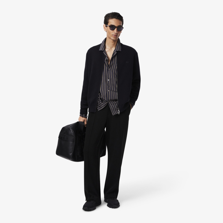 Мужской кардиган Lacoste на молнии Classic Fit Мужской кардиган Lacoste на молнии Classic Fit