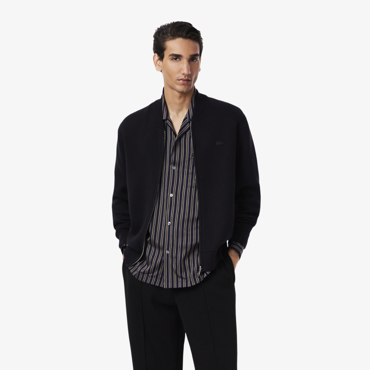 Мужской кардиган Lacoste на молнии Classic Fit Мужской кардиган Lacoste на молнии Classic Fit