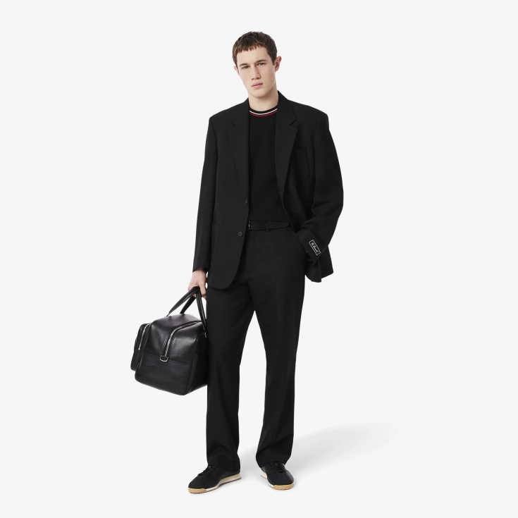 Мужская трикотажная футболка Lacoste из органического хлопка Мужская трикотажная футболка Lacoste из органического хлопка