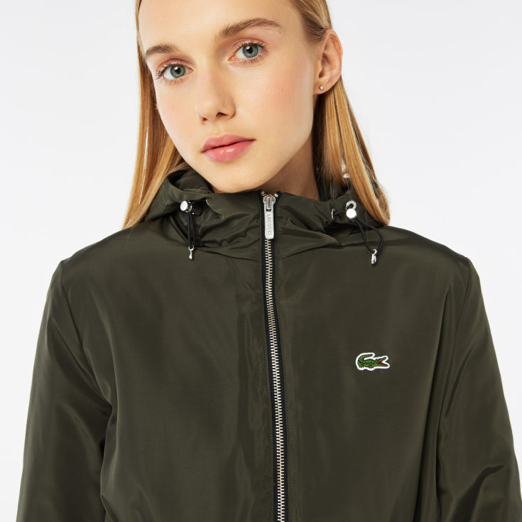 Женская куртка Lacoste с поясом Женская куртка Lacoste с поясом