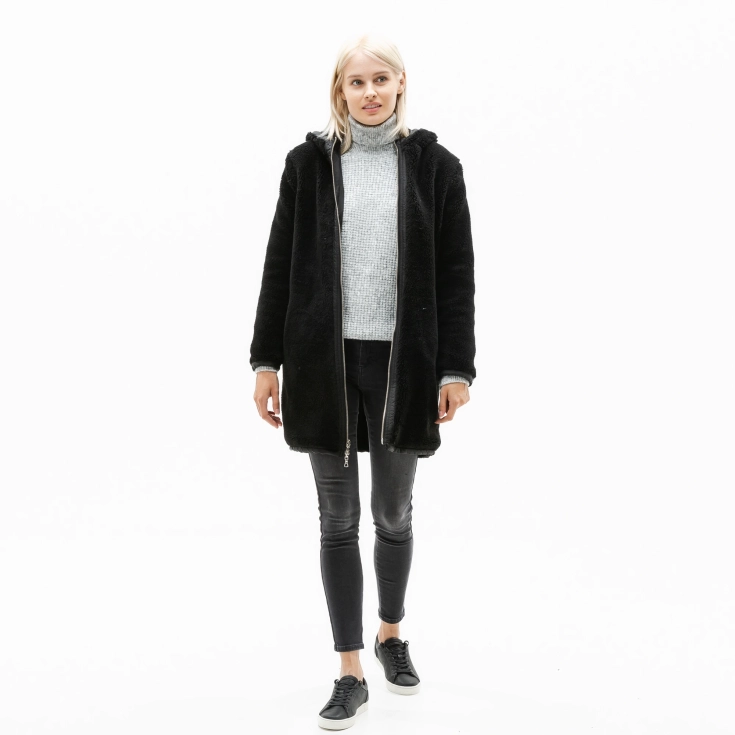 Женская двусторонняя куртка-парка Lacoste Женская двусторонняя куртка-парка Lacoste