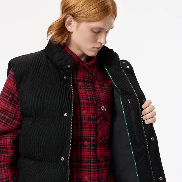 Мужская вельветовая куртка Lacoste Мужская вельветовая куртка Lacoste