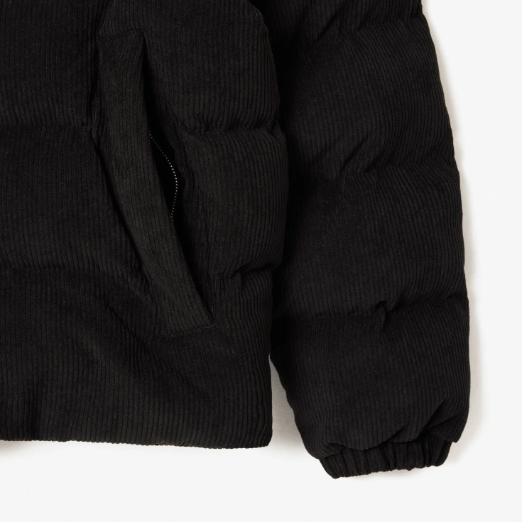 Мужская вельветовая куртка-пуховик Lacoste Мужская вельветовая куртка-пуховик Lacoste