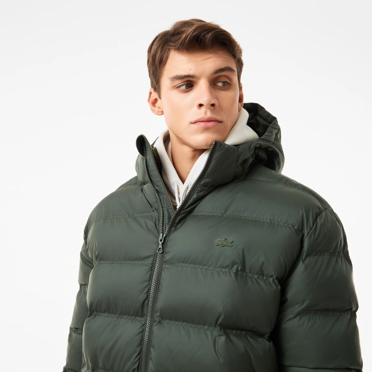 Мужская куртка Lacoste Hooded Quilted Мужская куртка Lacoste Hooded Quilted