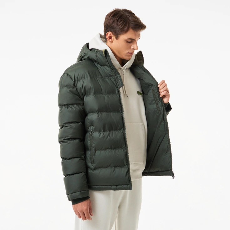 Мужская куртка Lacoste Hooded Quilted Мужская куртка Lacoste Hooded Quilted