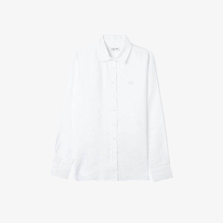 Женская рубашка Lacoste Relaxed Fit Женская рубашка Lacoste Relaxed Fit