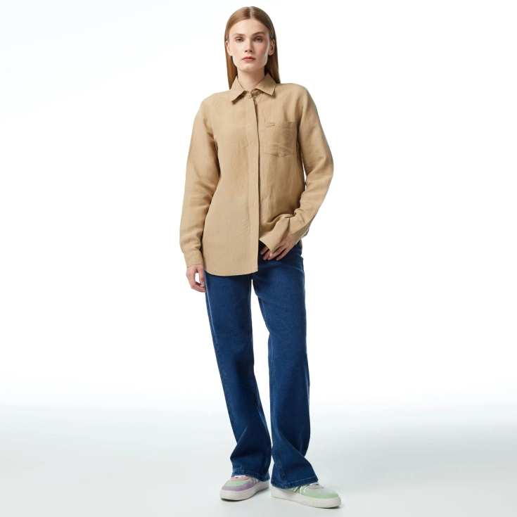 Женская лёгкая рубашка Lacoste Женская лёгкая рубашка Lacoste