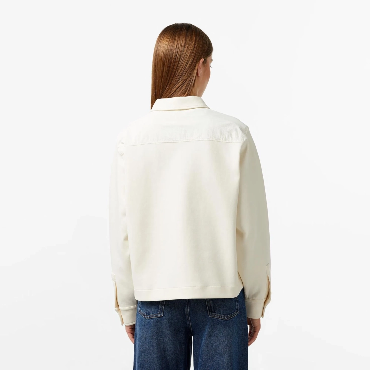 Женская рубашка Lacoste на молнии Женская рубашка Lacoste на молнии