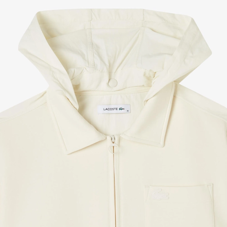 Женская рубашка Lacoste на молнии Женская рубашка Lacoste на молнии