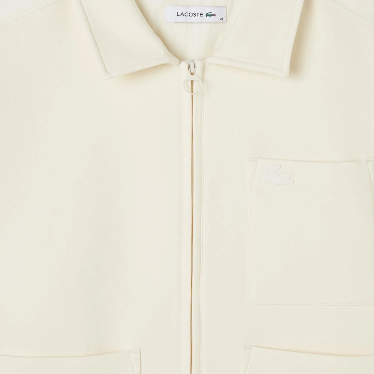 Женская рубашка Lacoste на молнии Женская рубашка Lacoste на молнии