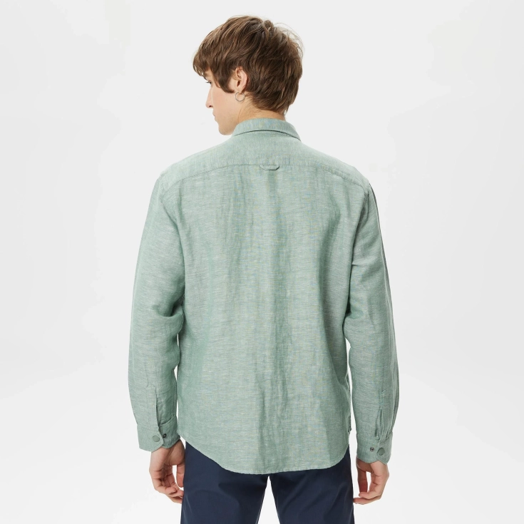 Мужская рубашка Lacoste из хлопка Мужская рубашка Lacoste из хлопка