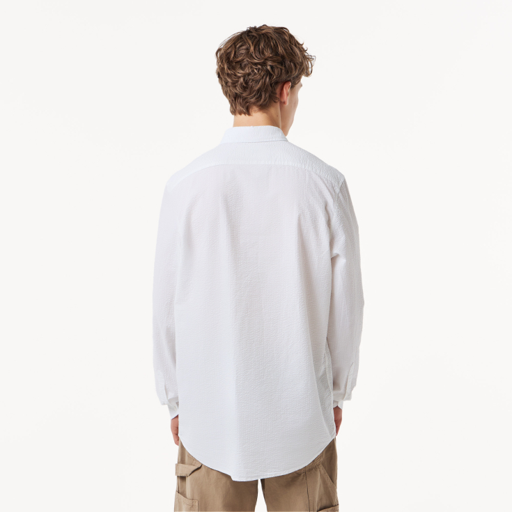 Мужская хлопковая рубашка Lacoste Мужская хлопковая рубашка Lacoste