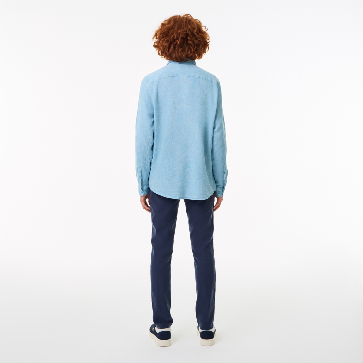 Мужская хлопковая рубашка Lacoste Мужская хлопковая рубашка Lacoste