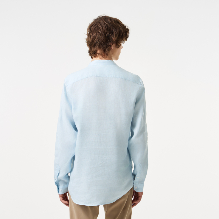 Мужская льняная рубашка Lacoste Мужская льняная рубашка Lacoste