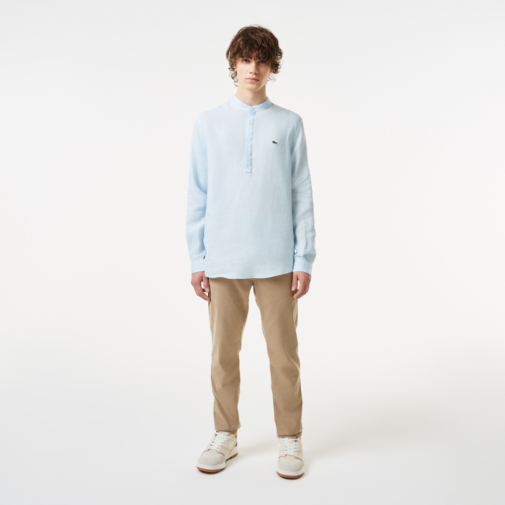Мужская льняная рубашка Lacoste Мужская льняная рубашка Lacoste