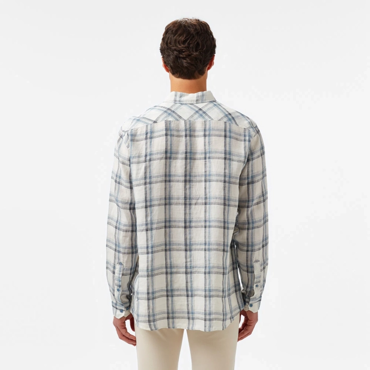 Мужская рубашка Lacoste из льна Мужская рубашка Lacoste из льна