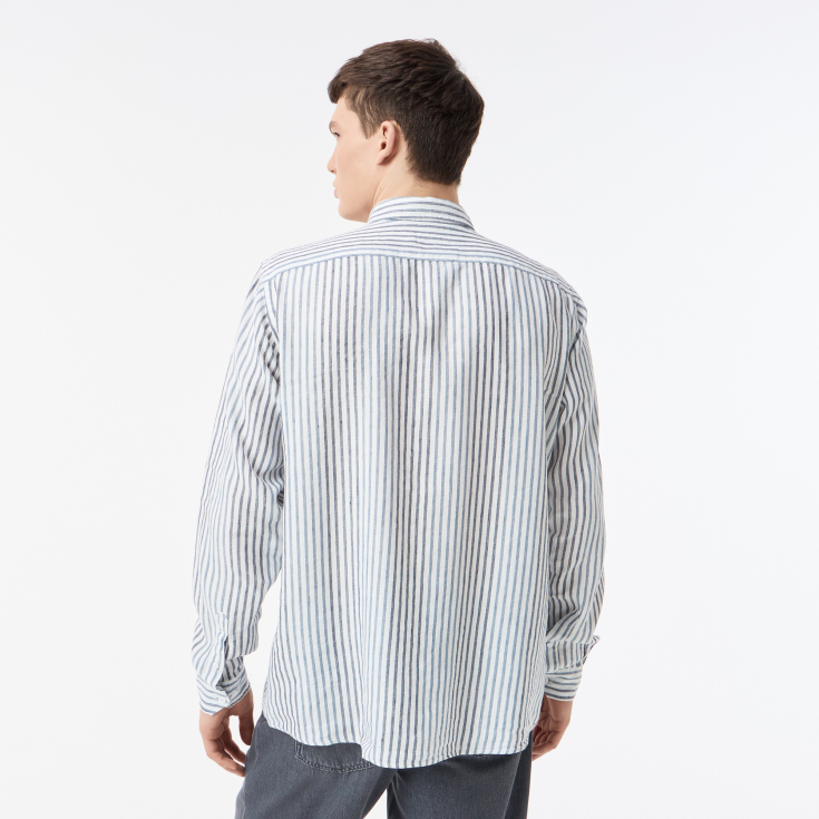 Мужская рубашка Lacoste из льна Мужская рубашка Lacoste из льна