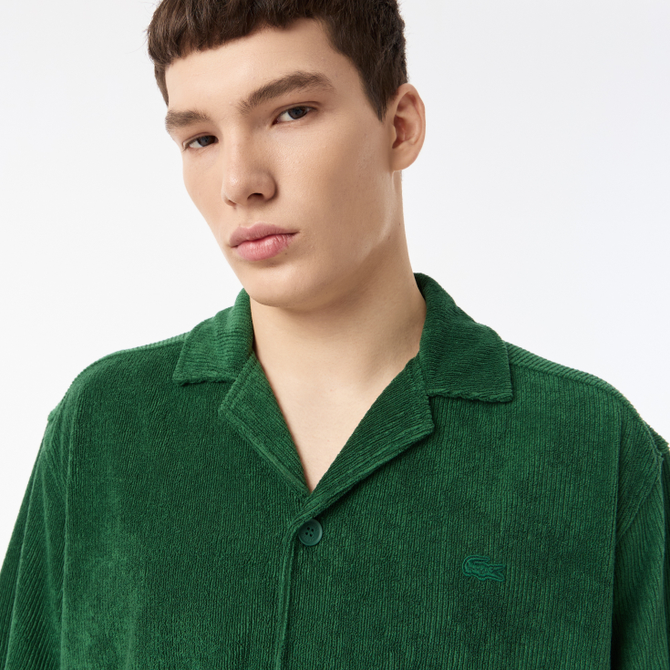 Мужская рубашка Lacoste из хлопка Мужская рубашка Lacoste из хлопка