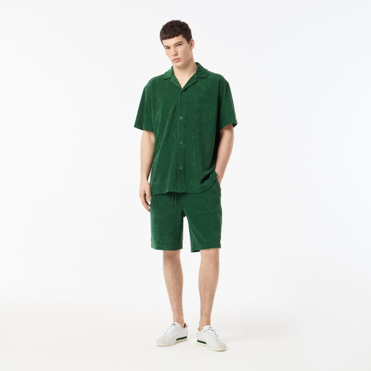Мужская рубашка Lacoste из хлопка Мужская рубашка Lacoste из хлопка