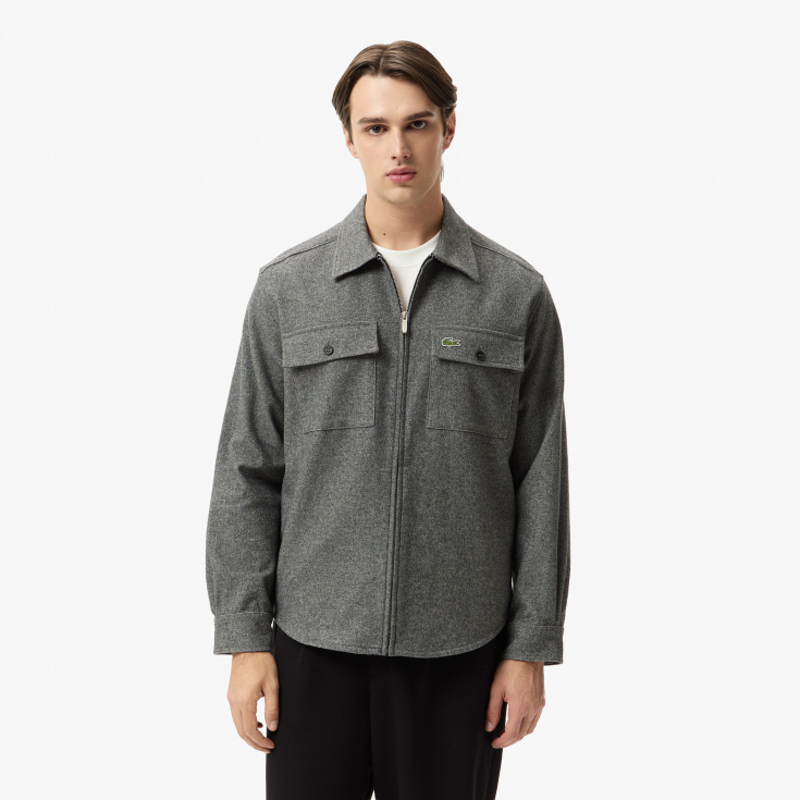 Мужская рубашка Lacoste с нагрудными карманами Мужская рубашка Lacoste с нагрудными карманами