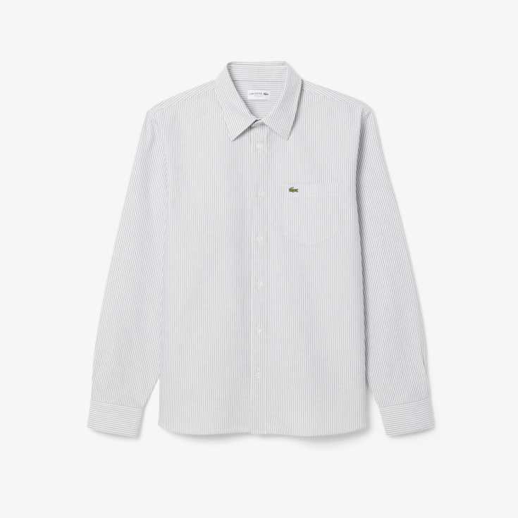 Мужская хлопковая рубашка Lacoste Мужская хлопковая рубашка Lacoste