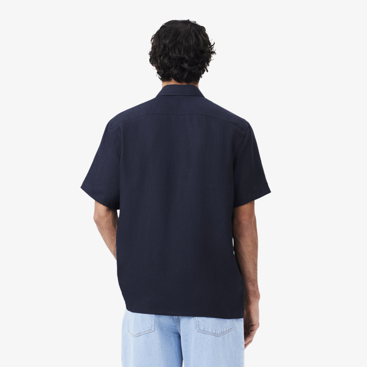 Мужская льняная рубашка Lacoste Мужская льняная рубашка Lacoste