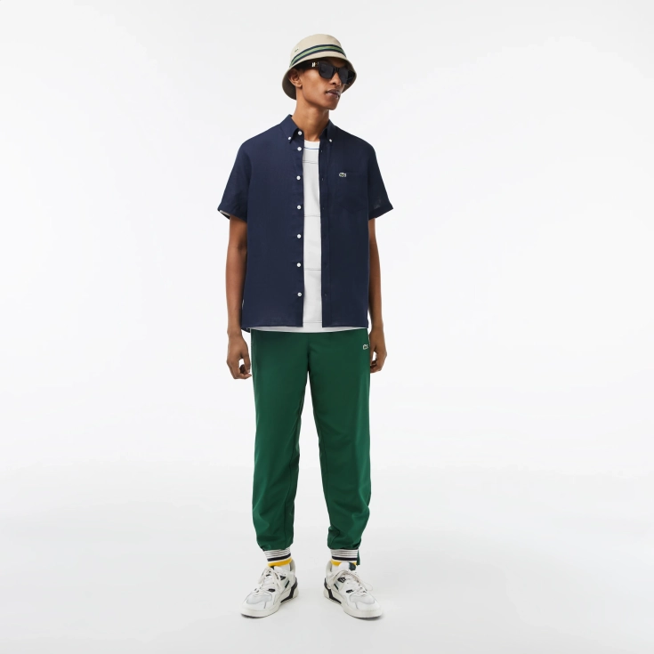 Мужская льняная рубашка Lacoste Мужская льняная рубашка Lacoste