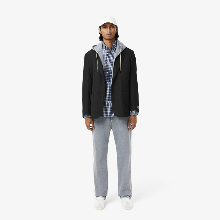 Мужская рубашка Lacoste Regular Fit в клетку Мужская рубашка Lacoste Regular Fit в клетку