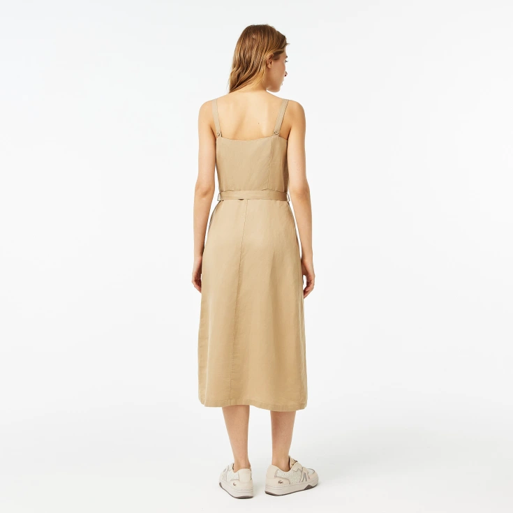 Женское платье Lacoste прямой посадки Женское платье Lacoste прямой посадки