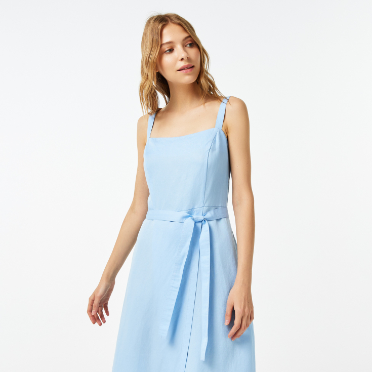 Женское платье Lacoste прямой посадки Женское платье Lacoste прямой посадки