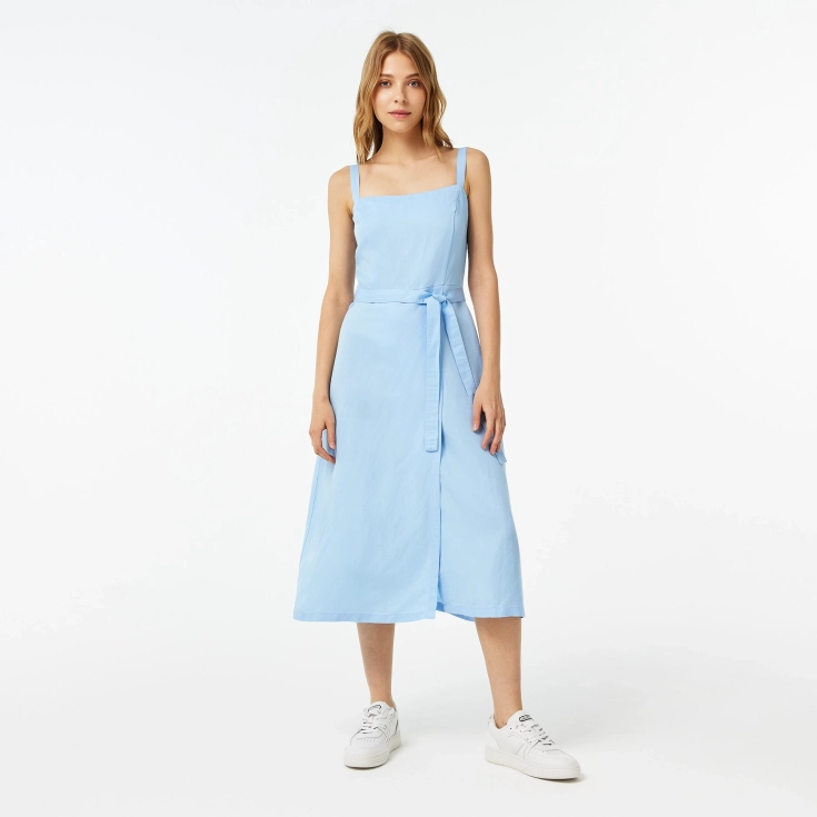 Женское платье Lacoste прямой посадки Женское платье Lacoste прямой посадки