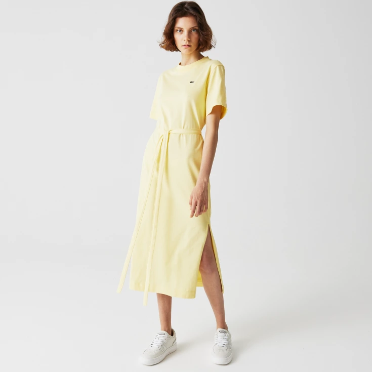 Женское платье Lacoste с поясом Женское платье Lacoste с поясом