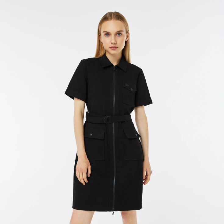 Платье Lacoste Regular Fit на молнии Платье Lacoste Regular Fit на молнии