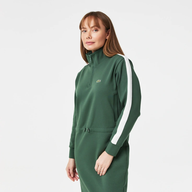 Платье Lacoste с эластичным поясом на молнии Платье Lacoste с эластичным поясом на молнии