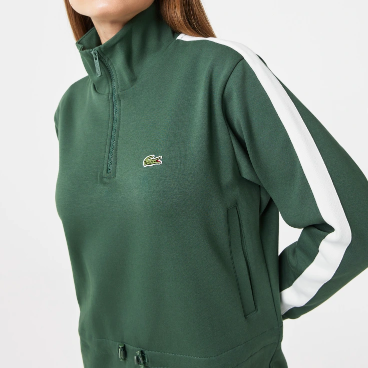 Платье Lacoste с эластичным поясом на молнии Платье Lacoste с эластичным поясом на молнии