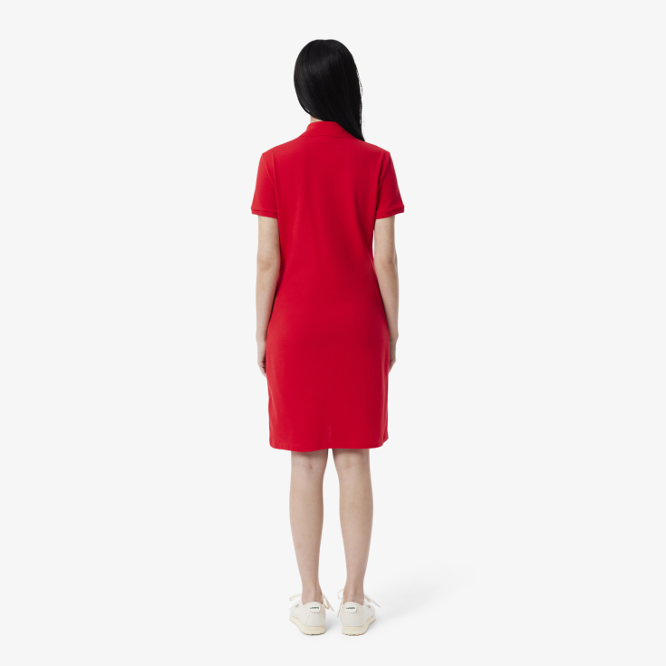 Женское платье-поло Lacoste Slim Fit Женское платье-поло Lacoste Slim Fit