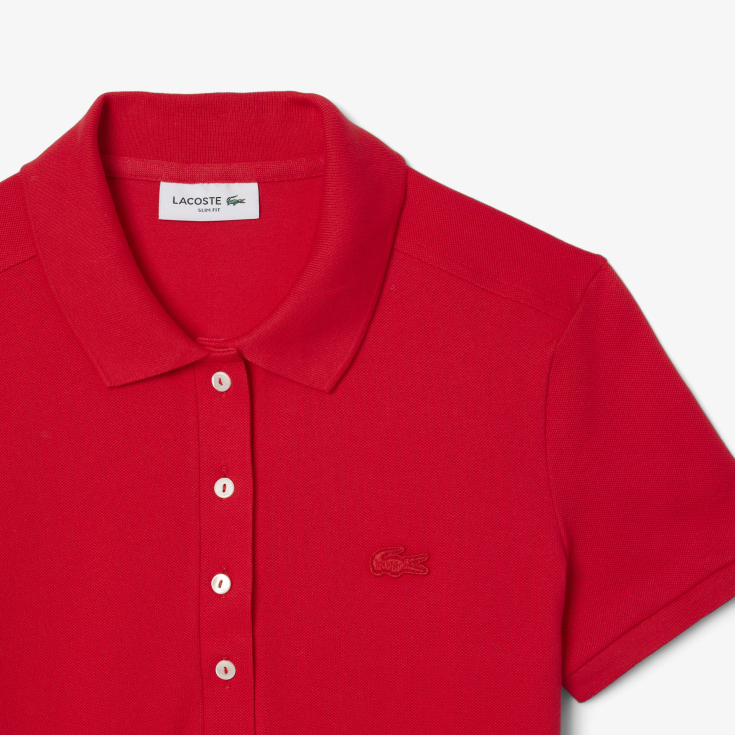 Женское платье-поло Lacoste Slim Fit Женское платье-поло Lacoste Slim Fit