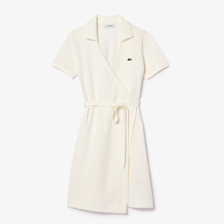 Платье Lacoste с поясом из ткани Пике Платье Lacoste с поясом из ткани Пике