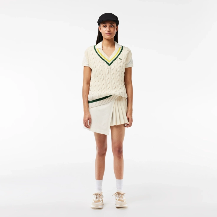 Платье Lacoste с поясом из ткани Пике Платье Lacoste с поясом из ткани Пике
