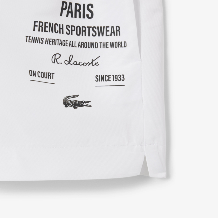 Длинные шорты Lacoste с принтом Длинные шорты Lacoste с принтом